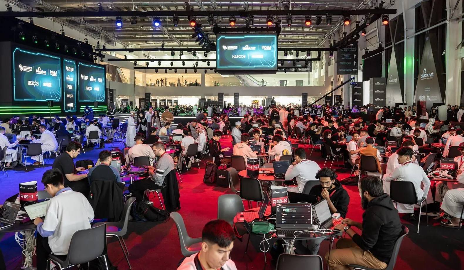 جانب من فعالية الأمن السيبراني العالمية 